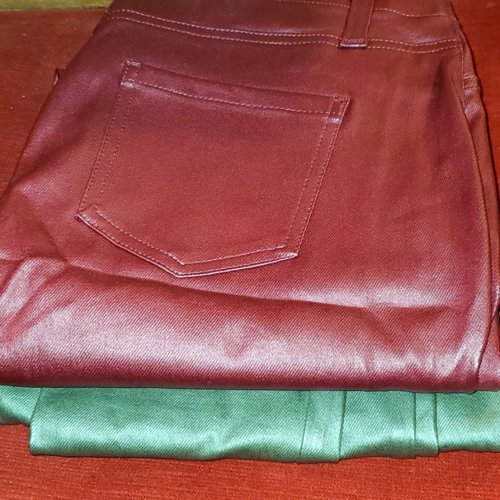 Faded Glory Leather Jeggins 12/14